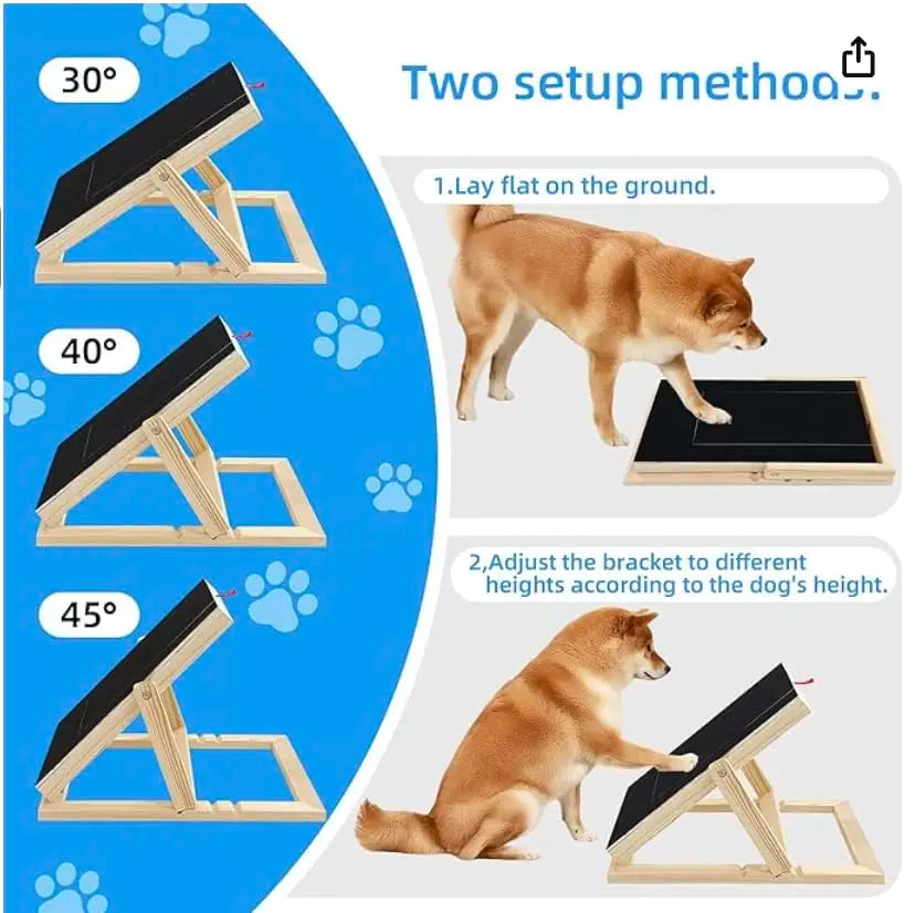 Premium Wooden Dog Nail Scratching Board With Hidden Treat Storage