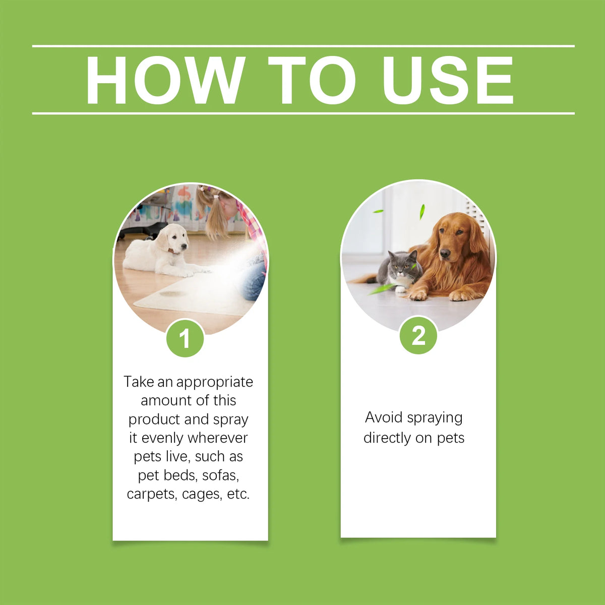YEGBONG Pet Deodorizing Spray For Lasting Fresh Household Fragrance