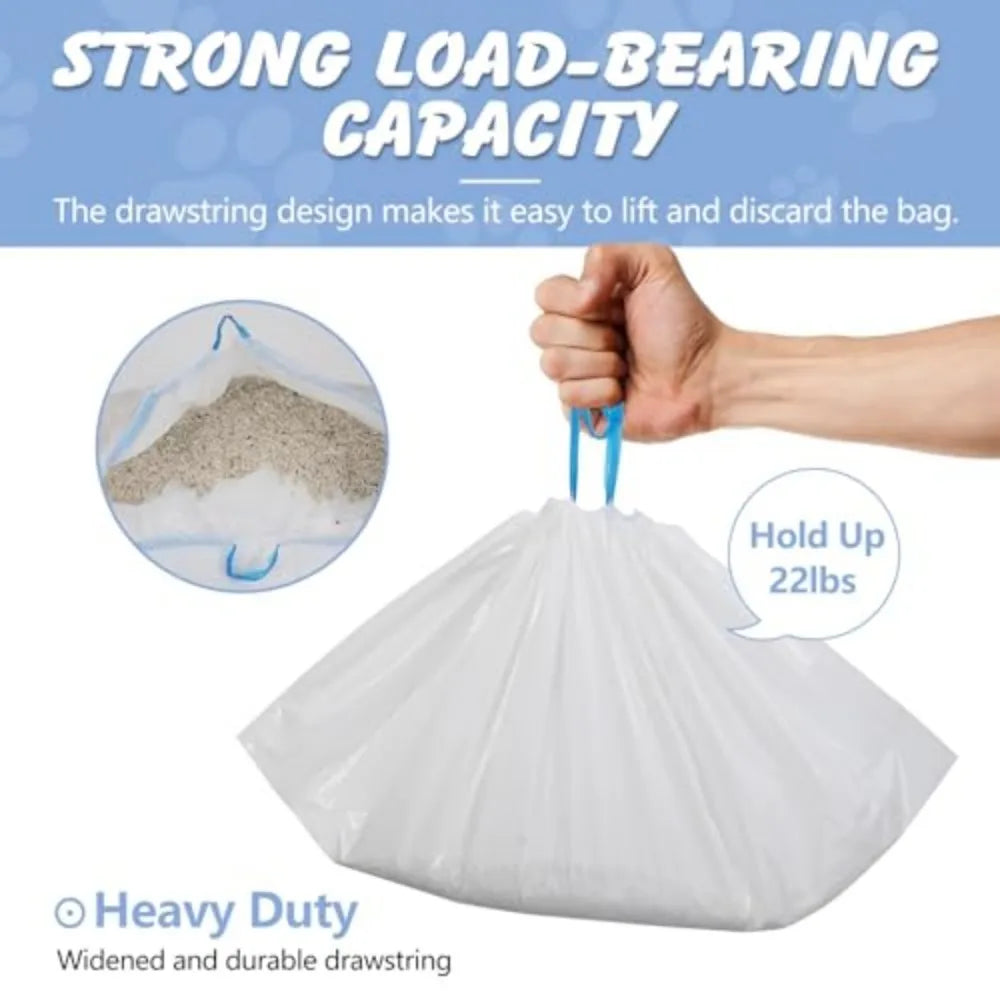 Heavy Duty Cat Litter Box Liners With Reliable Odor Protection