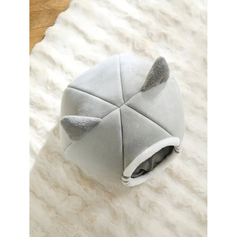 Washable SuperSoft Pet Bed Featuring AntiSlip Fiber Base