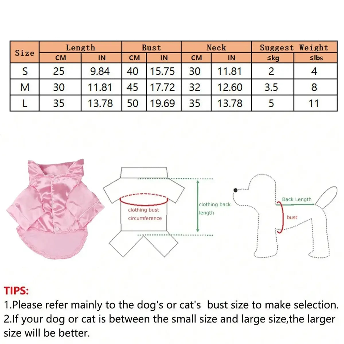 Two Legged Button Closure Pet Apparel For Dogs And Cats