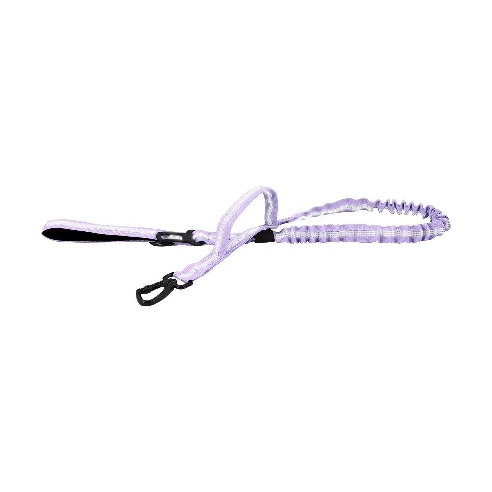 Petrawl Adjustable Elastic Nylon Dog Leash Quick Release Dual Handle