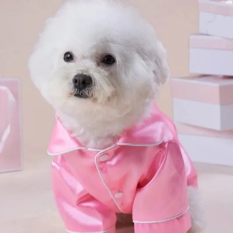 Two Legged Button Closure Pet Apparel For Dogs And Cats