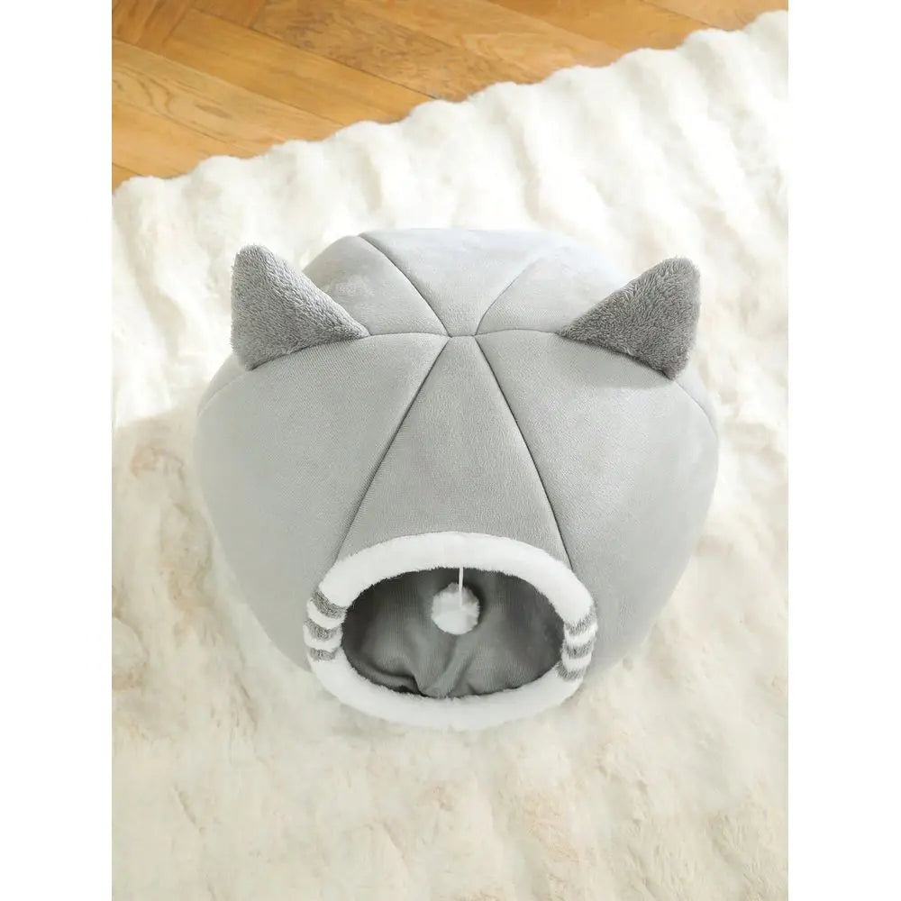 Washable SuperSoft Pet Bed Featuring AntiSlip Fiber Base
