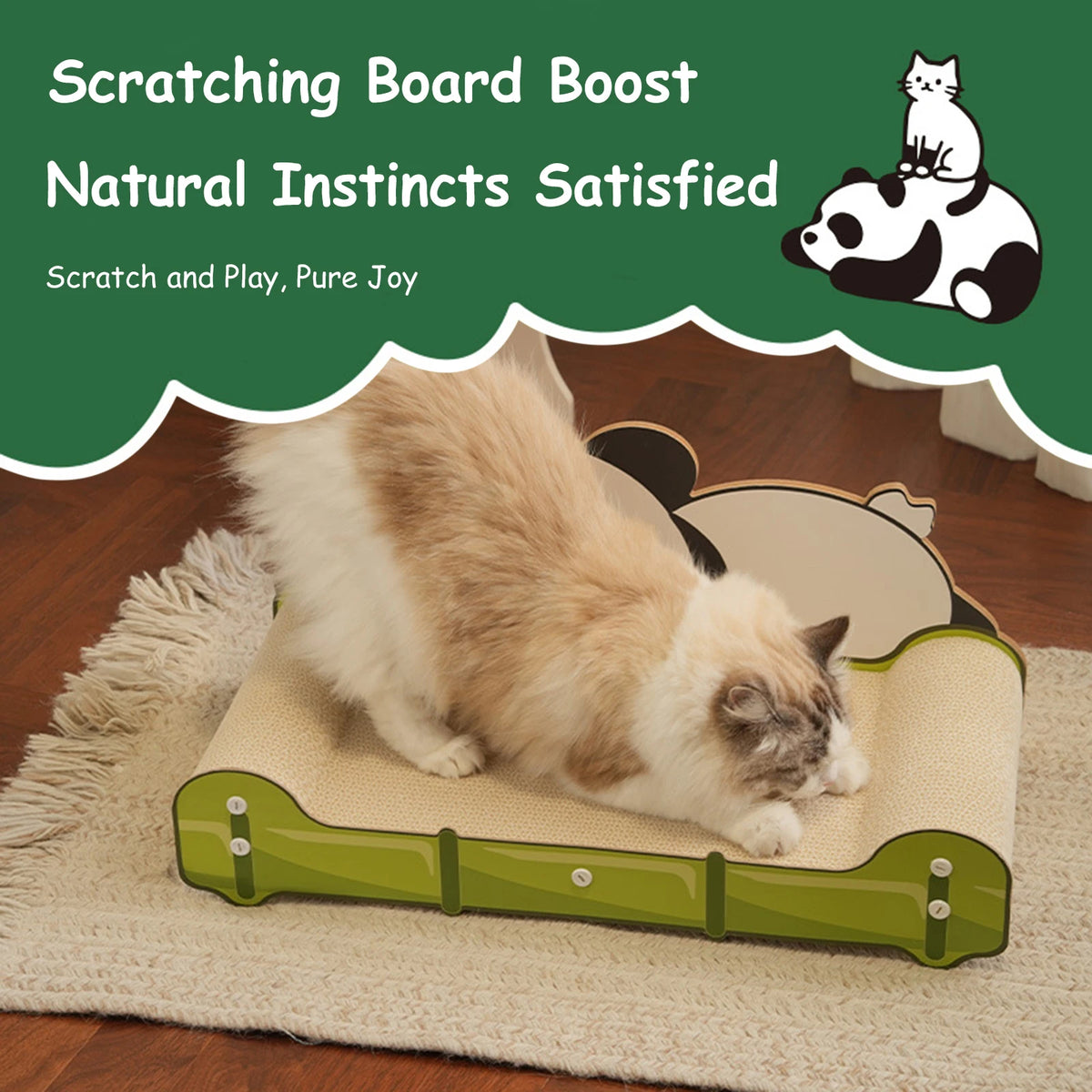 Corrugated Paper Cat Scratching Board For Protecting Sofas And Couches