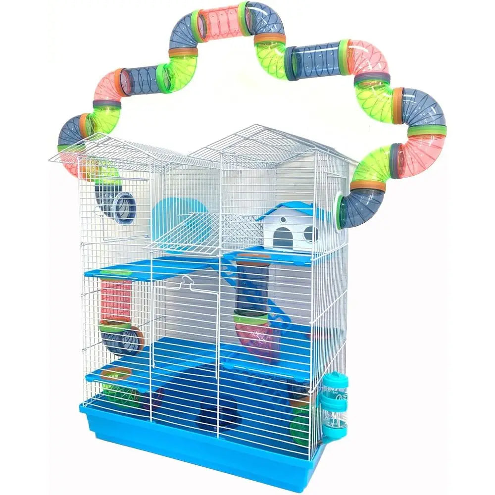 Large Multi Level Hamster Mouse Rodent Habitat With Expanding Panels