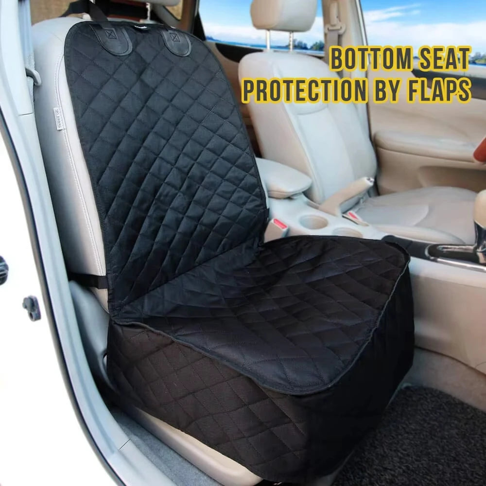 PetraVel Breathable Nylon Dog Car Front Seat Cover Protector