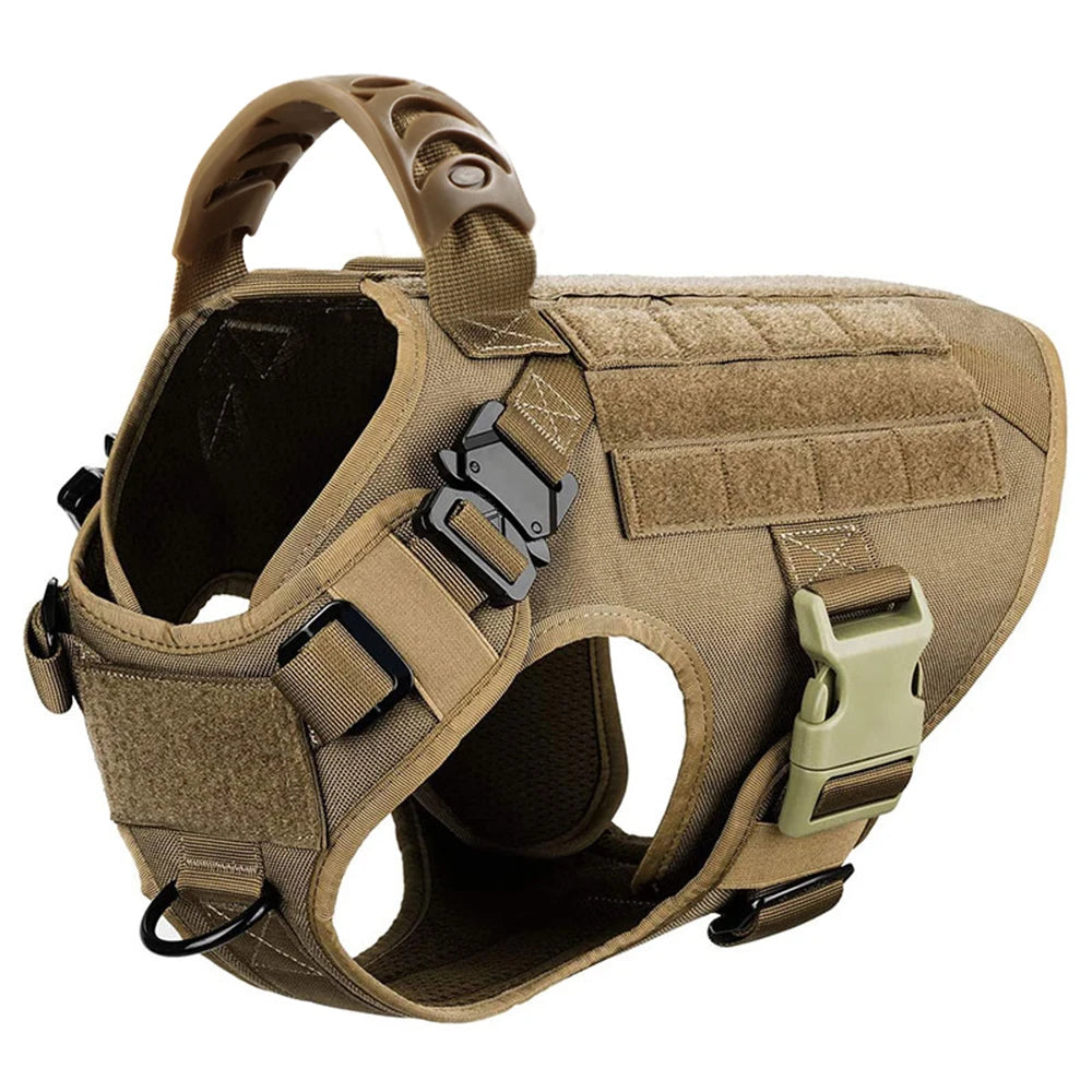 PETRAVEL Padded Nylon Dog Harness And Leash Set For Dogs