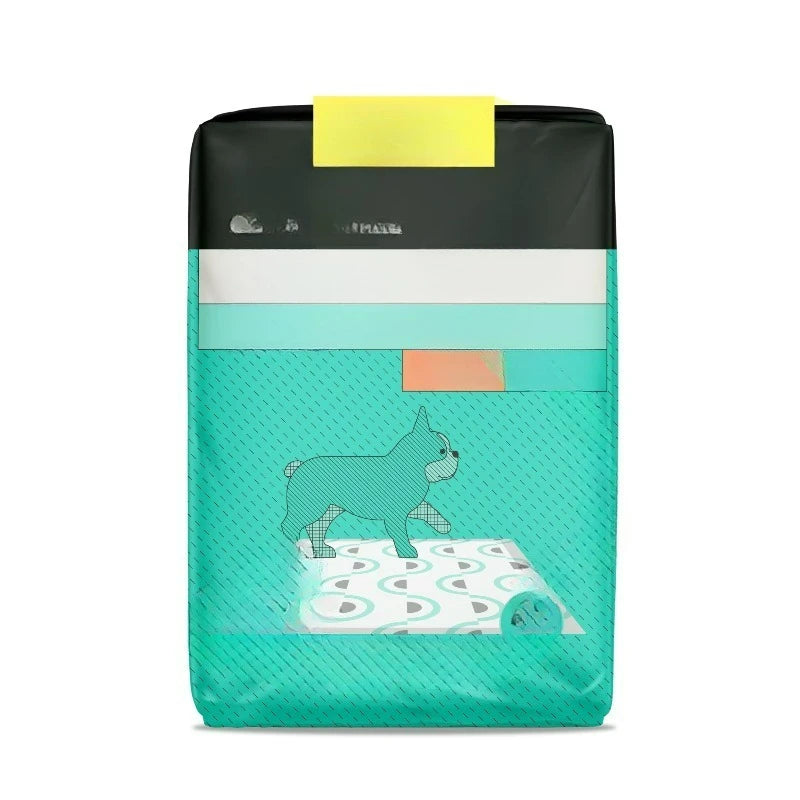 Smart Print Dog Pads Featuring Advanced Leakproof Absorbent Core