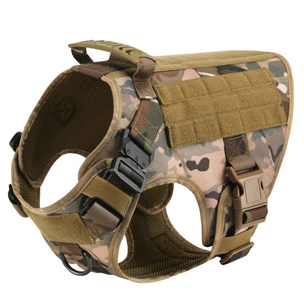 PETRAVEL Padded Nylon Dog Harness And Leash Set For Dogs