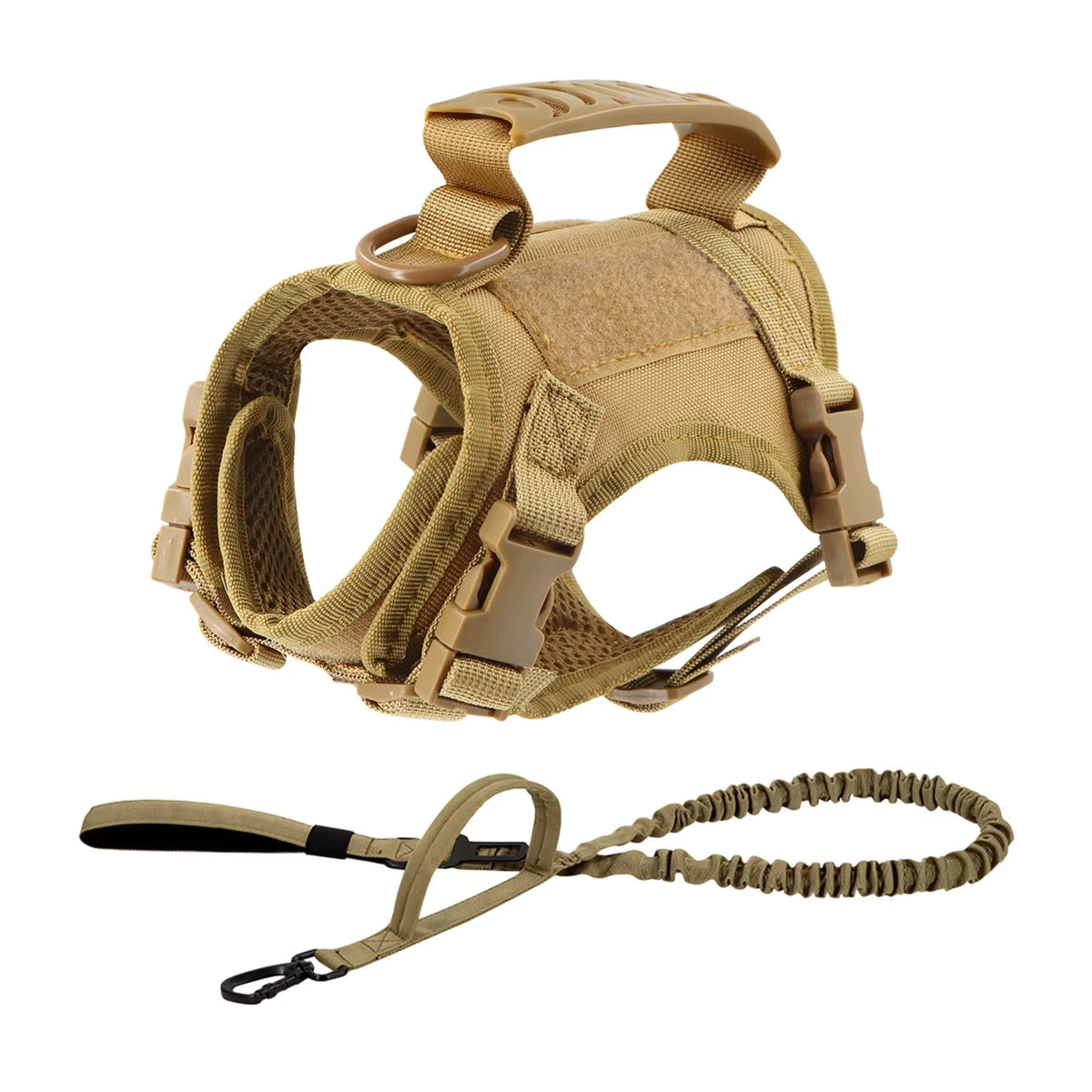 Petavel Tactical Puppy Harness With Adjustable Nylon Leash