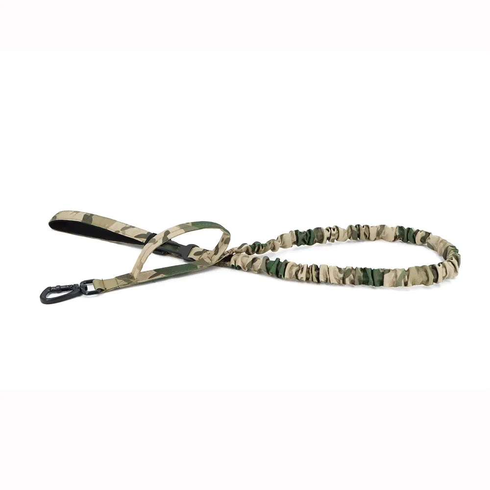 Petrawl Adjustable Elastic Nylon Dog Leash Quick Release Dual Handle