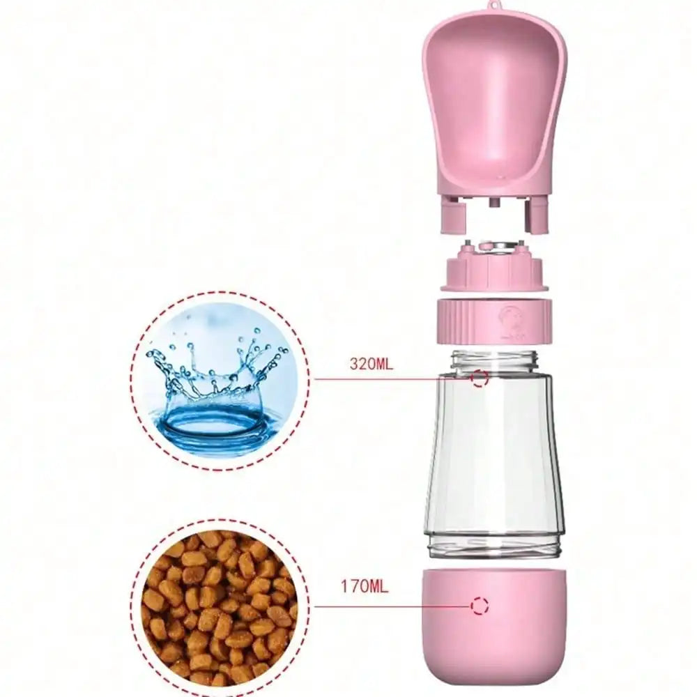 Premium Portable Dog Water And Food Travel Feeder Cup