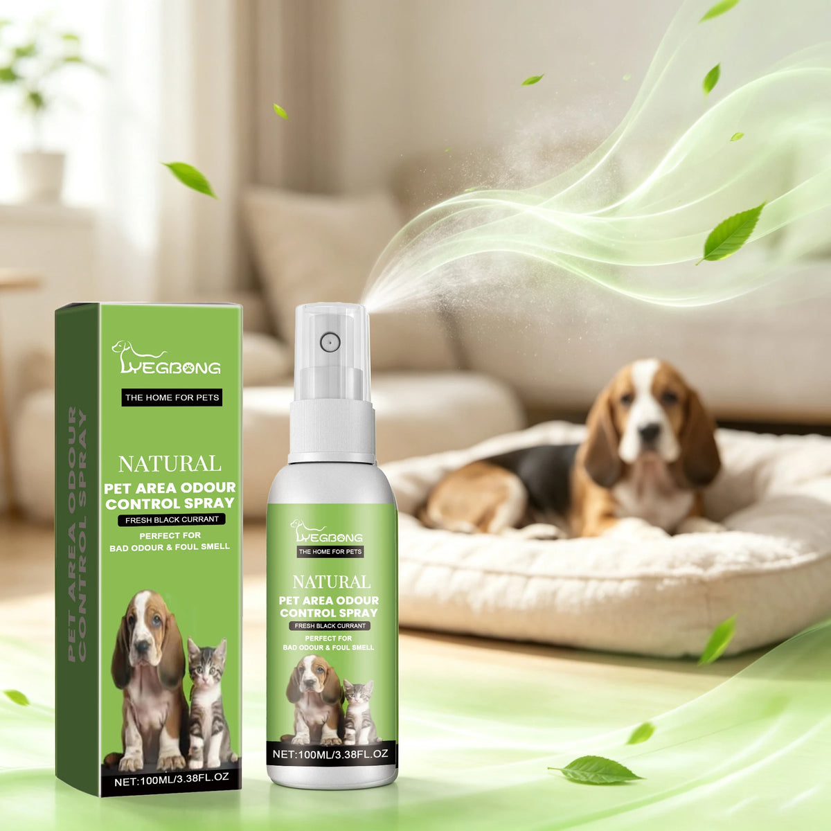 YEGBONG Pet Deodorizing Spray For Lasting Fresh Household Fragrance