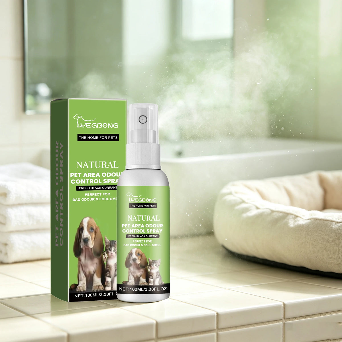 YEGBONG Pet Deodorizing Spray For Lasting Fresh Household Fragrance