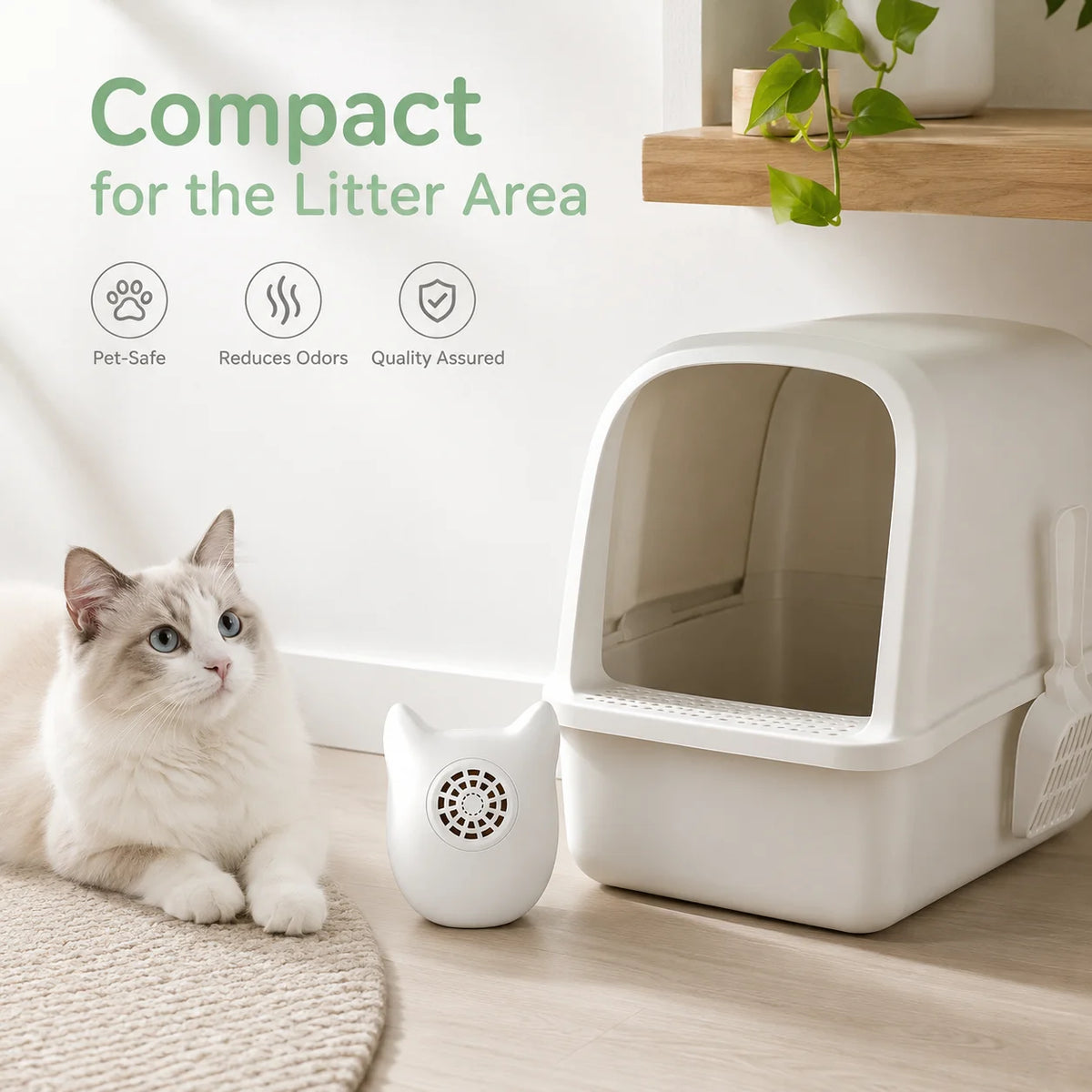 Cat Litter Box Deodorizer Pods Pet Safe Odor Control Fresheners