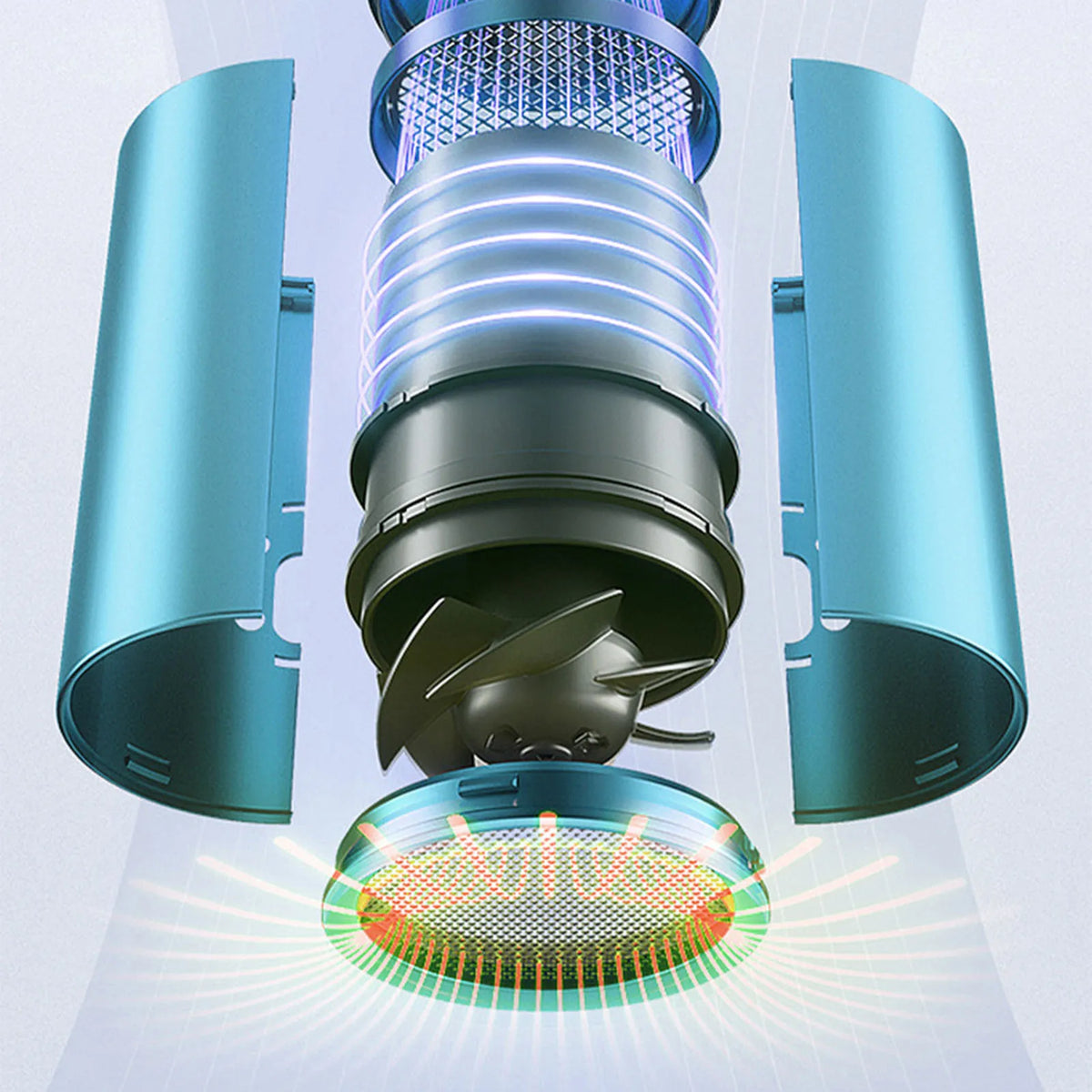 3In1 Pet Hair Dryer With Slicker Brush Low Noise Grooming