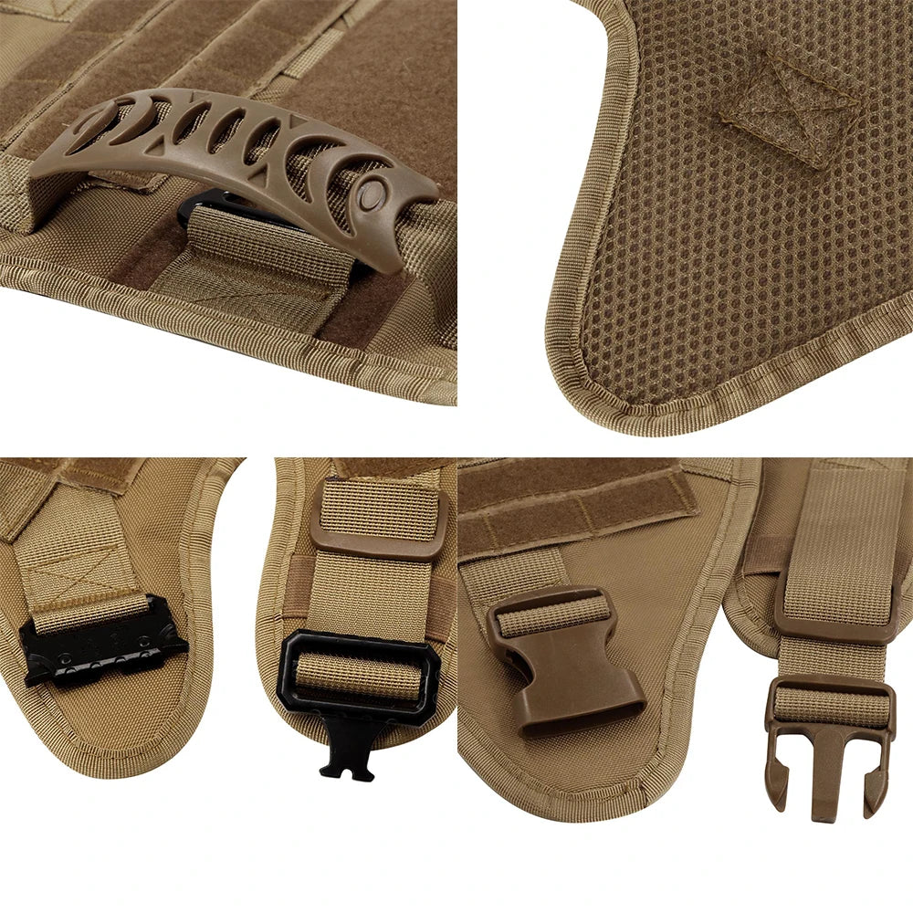 PETRAVEL Padded Nylon Dog Harness And Leash Set For Dogs