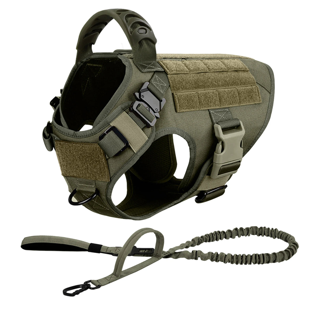 PETRAVEL Padded Nylon Dog Harness And Leash Set For Dogs