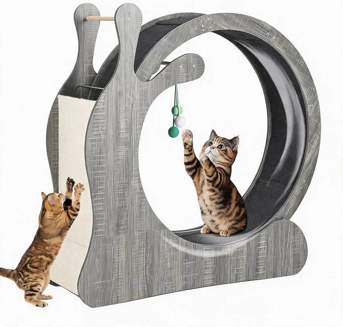 Exercise 6 In 1 Cat Treadmill Running Wheel Climbing Frame