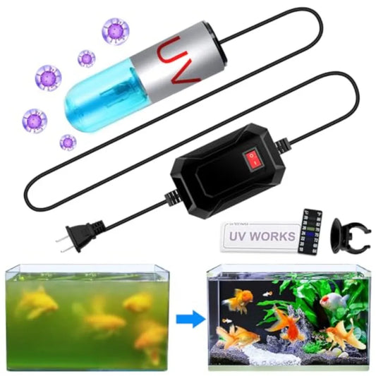 Submersible Aquarium Clean Light With Waterproof UV Function