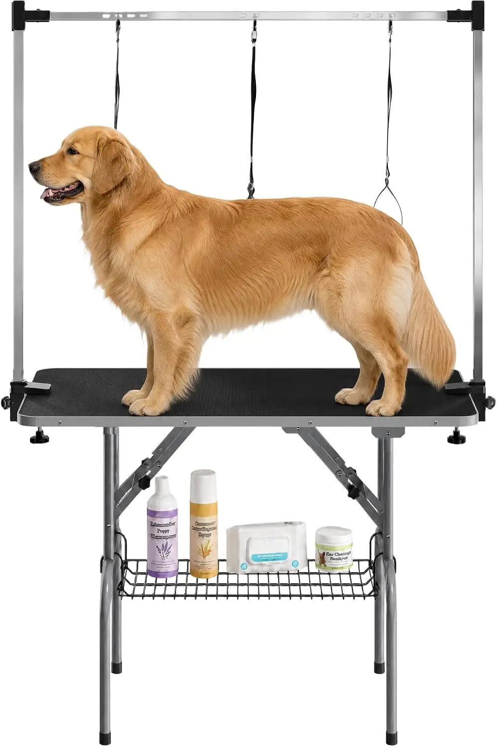 Garvee Professional Stainless Steel Foldable Dog Grooming Table