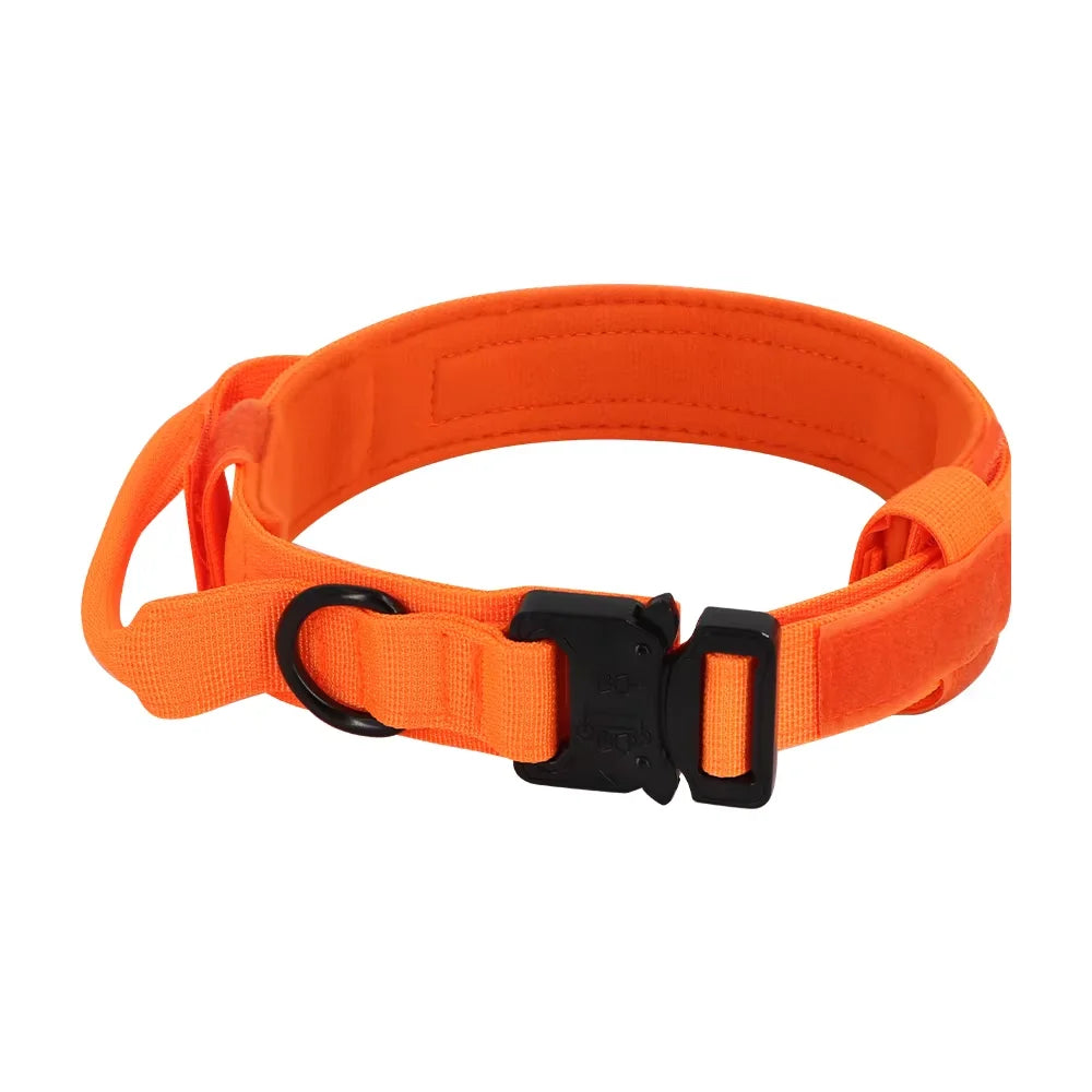 Petravel Adjustable Nylon Dog Collar Leash Set Quick Release Buckle