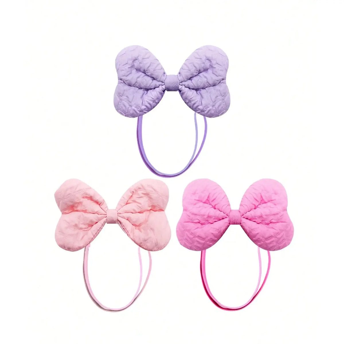 Quilted Leather Bow Tie Set For Dogs Cats Party Accessory