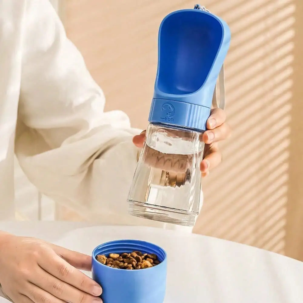 Premium Portable Dog Water And Food Travel Feeder Cup