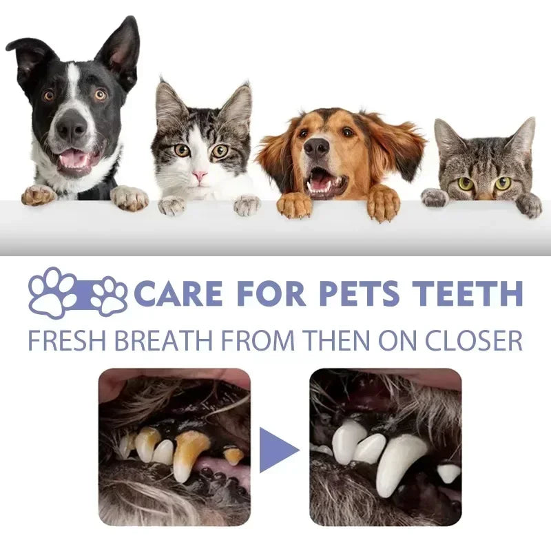 Natural Pet Dental Spray For Fresh Breath And Tartar Control