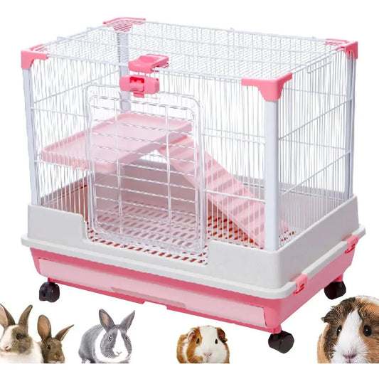 Dual Level Plastic Small Animal Pet Exercise Playpen