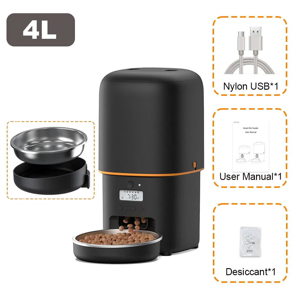 Furpipi Smart Automatic Pet Feeder Timed Food Dispenser