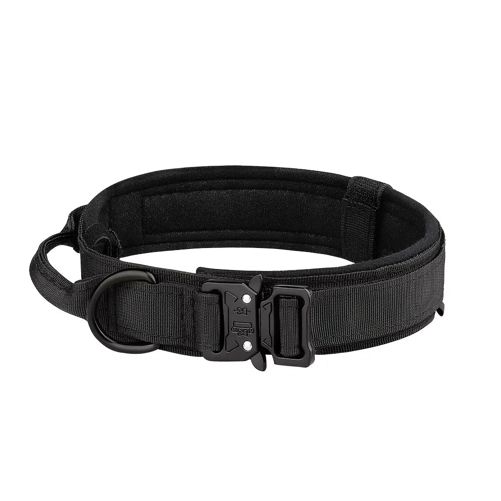 Petravel Adjustable Nylon Dog Collar Leash Set Quick Release Buckle