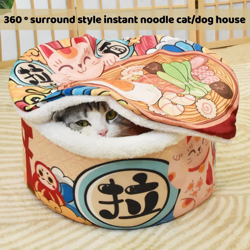 Warm Removable Washable Pet Bed For Dogs And Cats