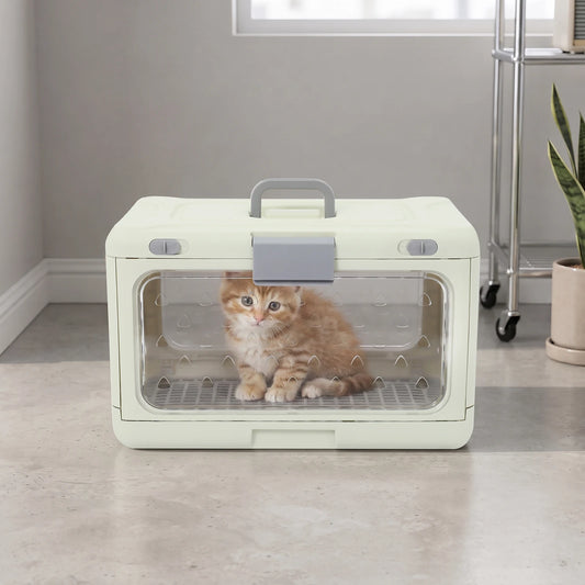 Foldable Travel Pet Carrier For Small Dogs And Cats
