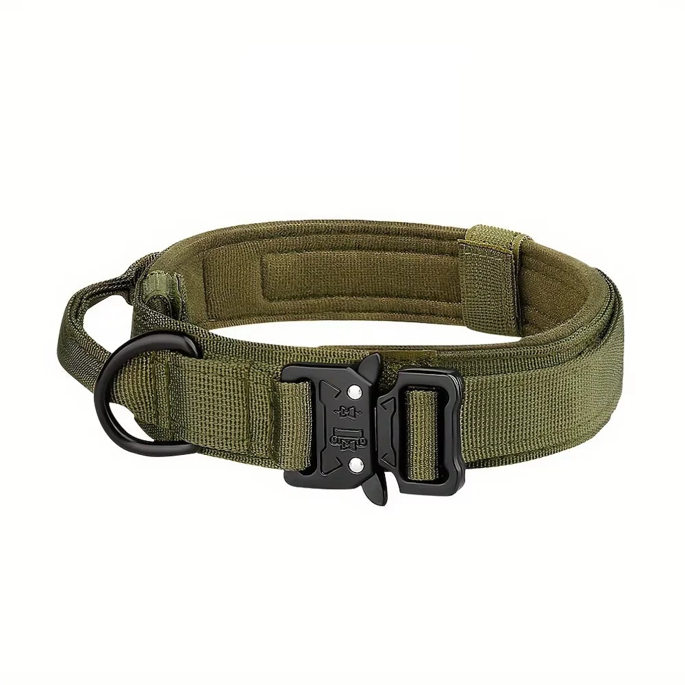 Petravel Adjustable Nylon Dog Collar Leash Set Quick Release Buckle