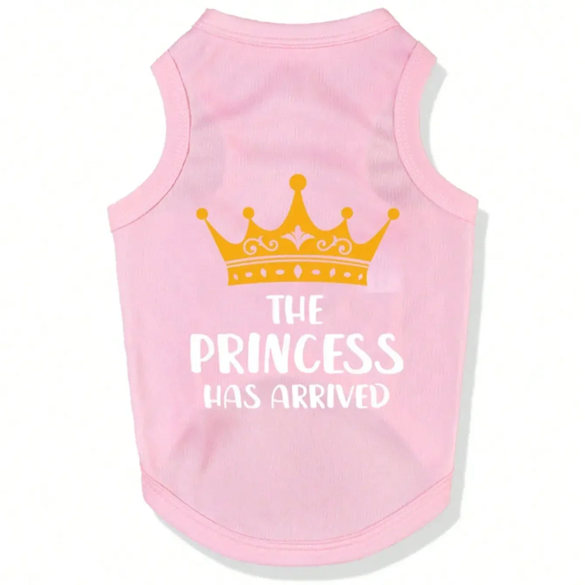 Prince Princess Pet Sleeveless Vest Set For Dogs And Cats