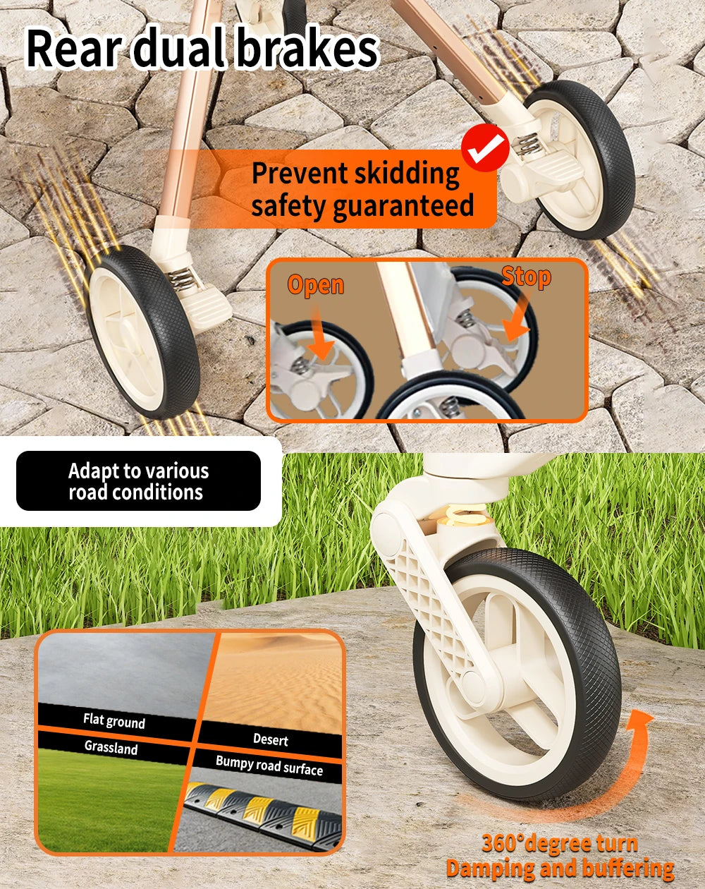 Dog And Cat Stroller Featuring Secure Restraints And Ventilation