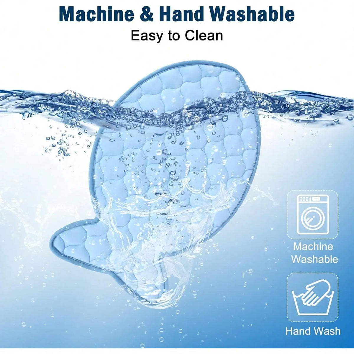 Machine Washable Ice Silk Cooling Mat For Small Pets