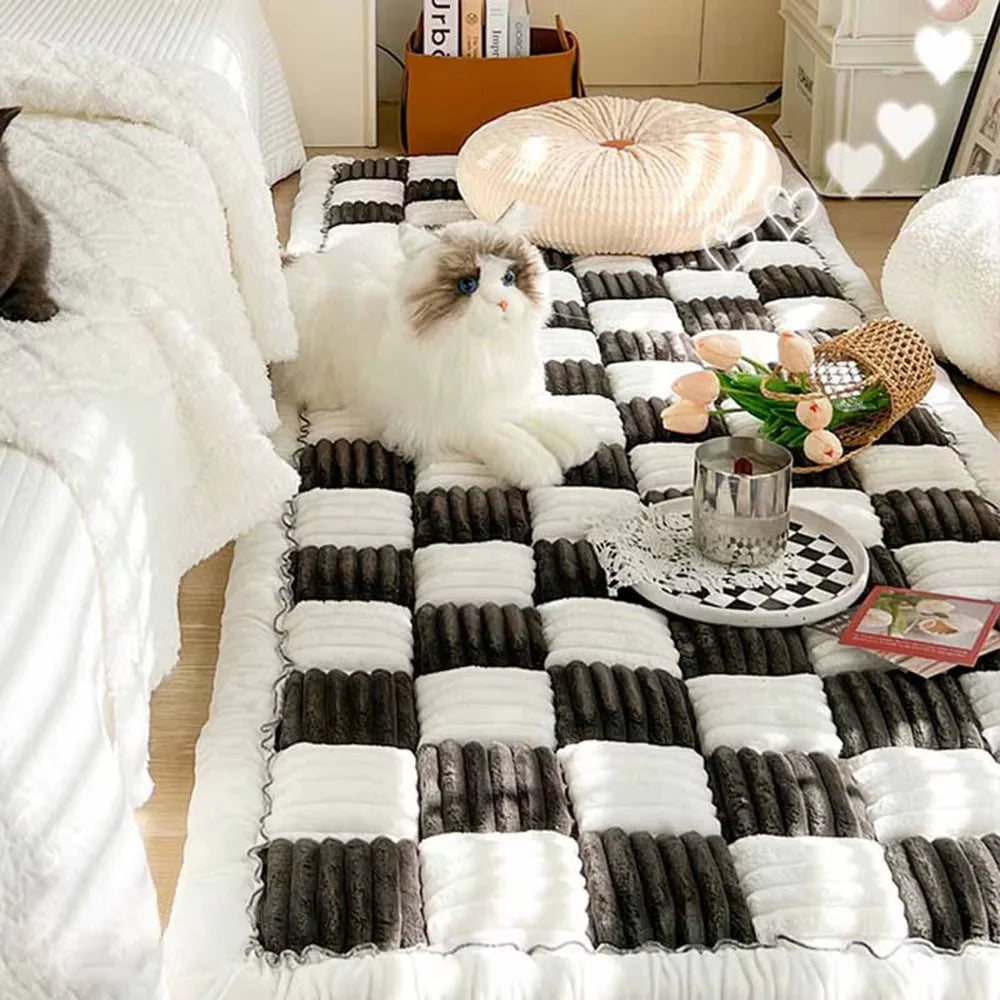 CWV Coral Fleece Dog Bed Waterproof Sofa Car Seat Cover