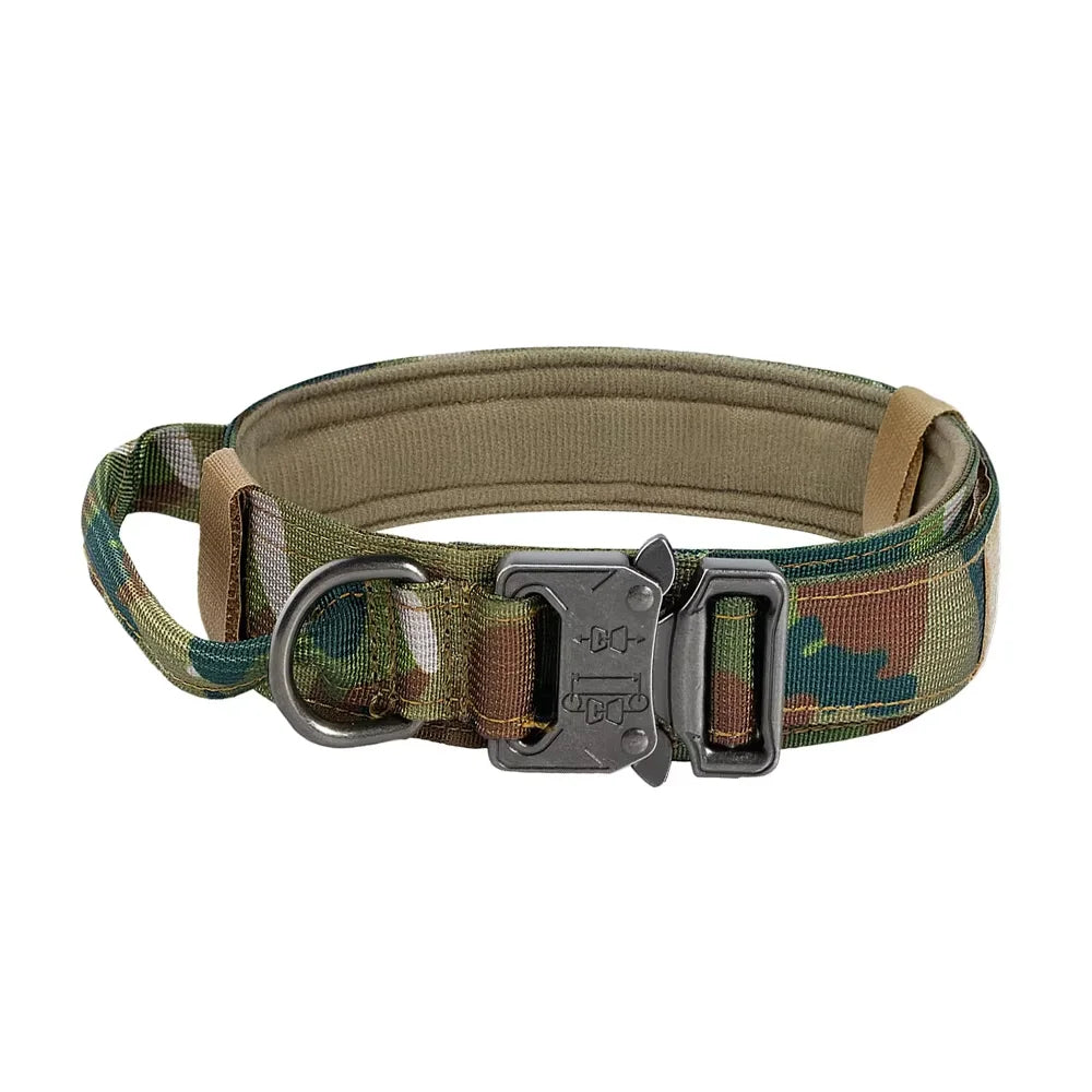 Petravel Adjustable Nylon Dog Collar Leash Set Quick Release Buckle