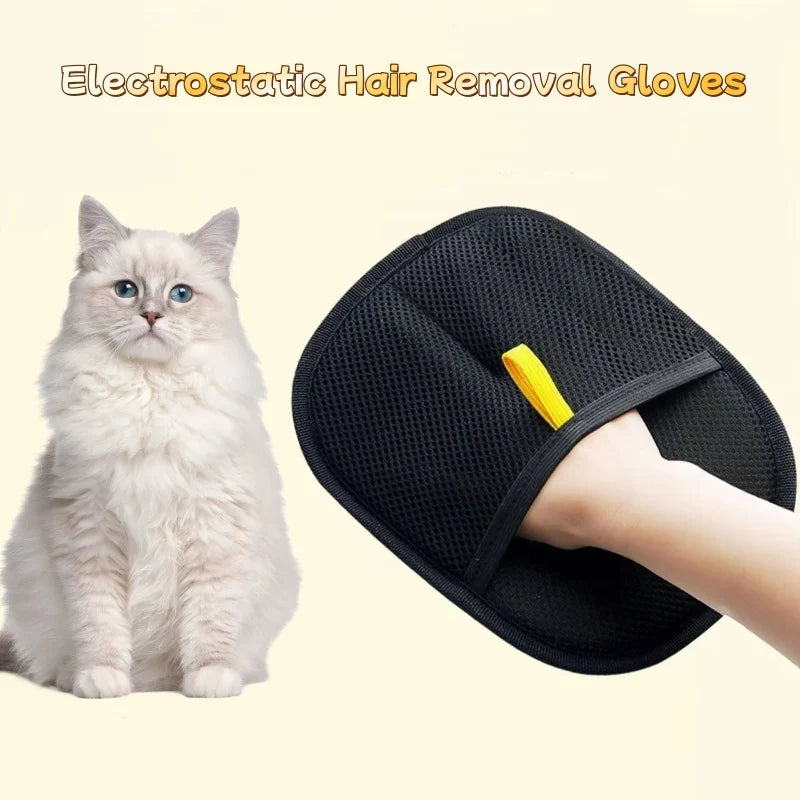 Effective Pet Grooming Gloves For Removing Cat And Dog Hair