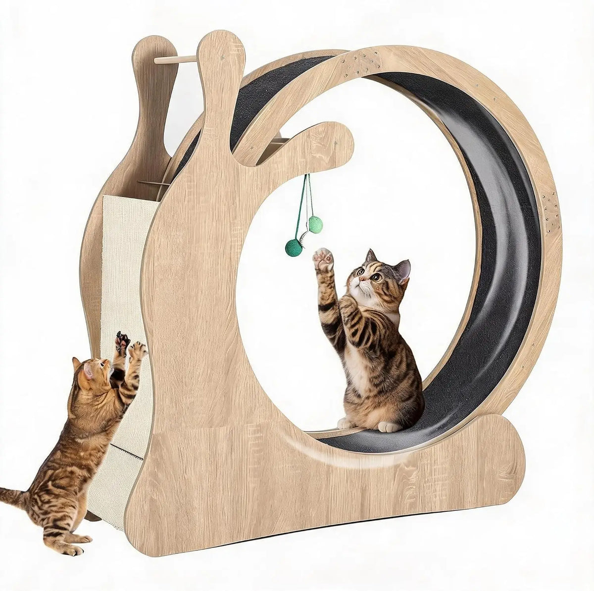 Exercise 6 In 1 Cat Treadmill Running Wheel Climbing Frame
